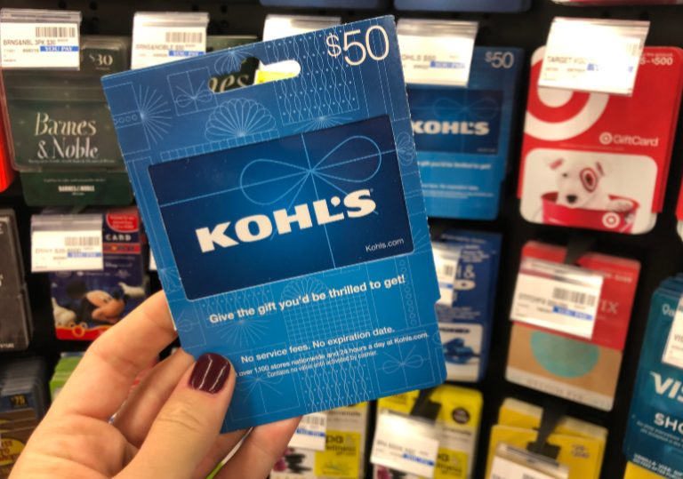 How to Use a Kohl's Gift Card Online Kingston Digital Corridor